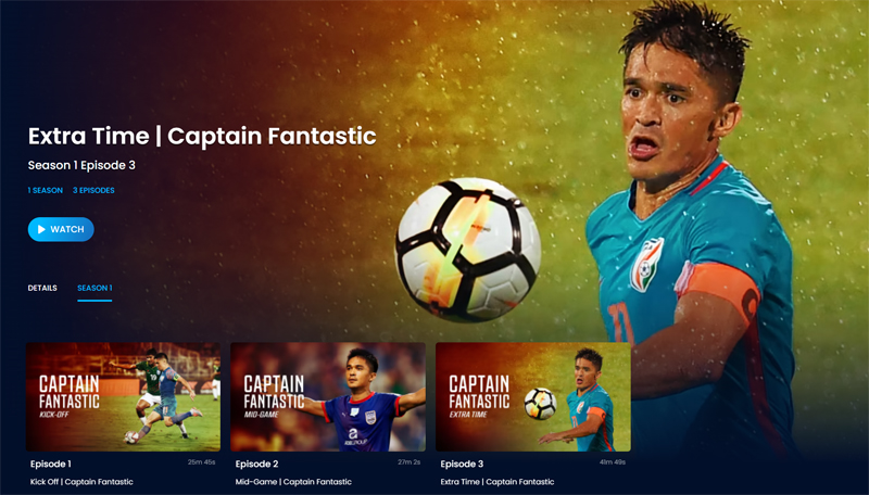 FIFA honors Sunil Chhetri for his achievements, releases three-episode series on his life and career